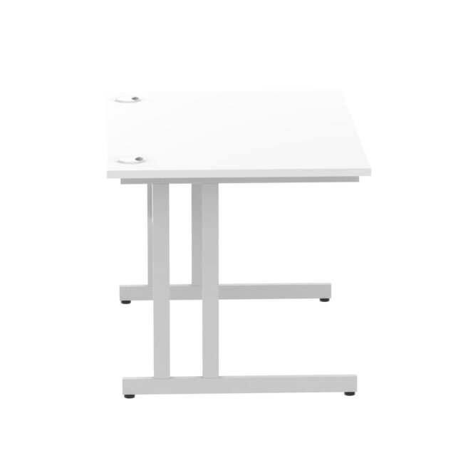impulse 1200mm straight desk cantilever leg