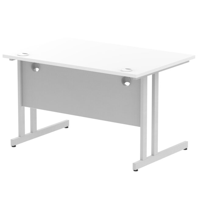 impulse 1200mm straight desk cantilever leg