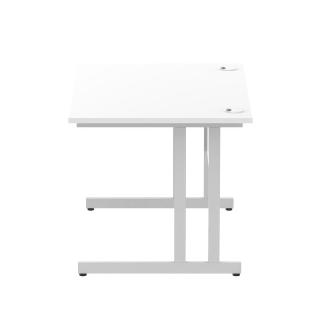 impulse 1200mm straight desk cantilever leg