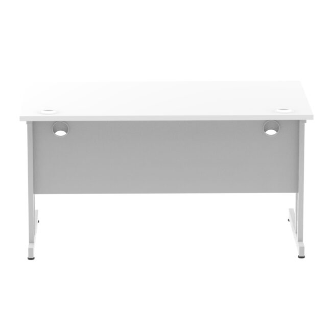 impulse 1400mm straight desk cantilever leg