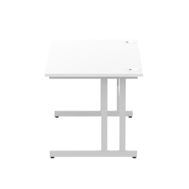 impulse 1400mm straight desk cantilever leg