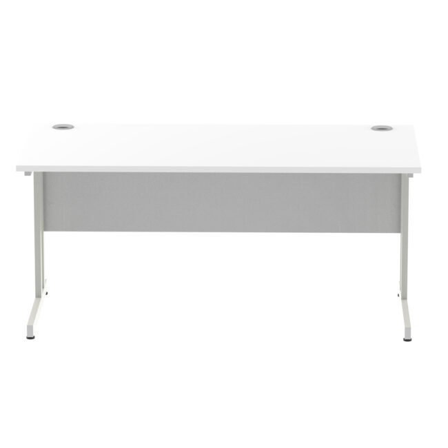 impulse 1600mm straight desk cantilever leg