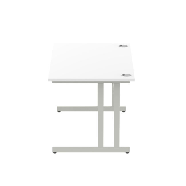 impulse 1600mm straight desk cantilever leg
