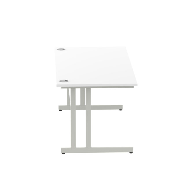 impulse 1800mm straight desk cantilever leg