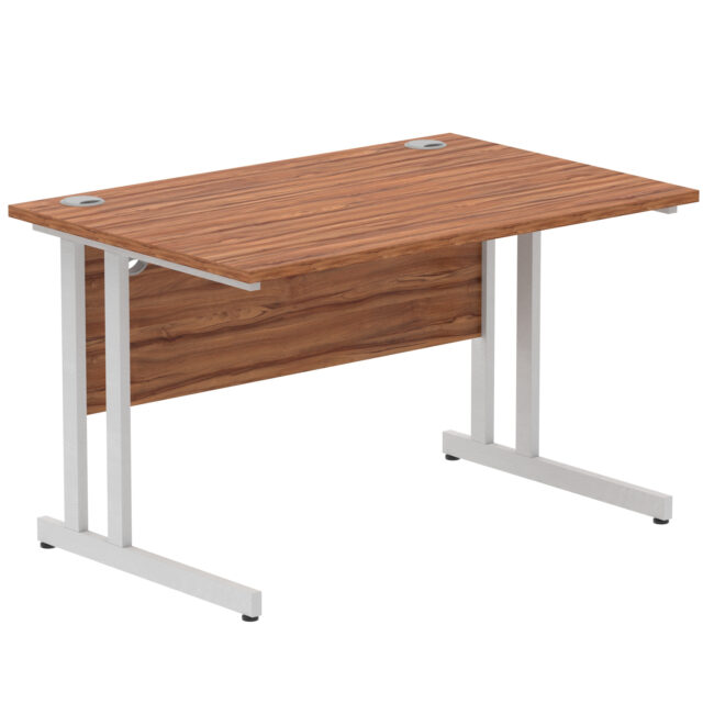 impulse 1200mm straight desk cantilever leg