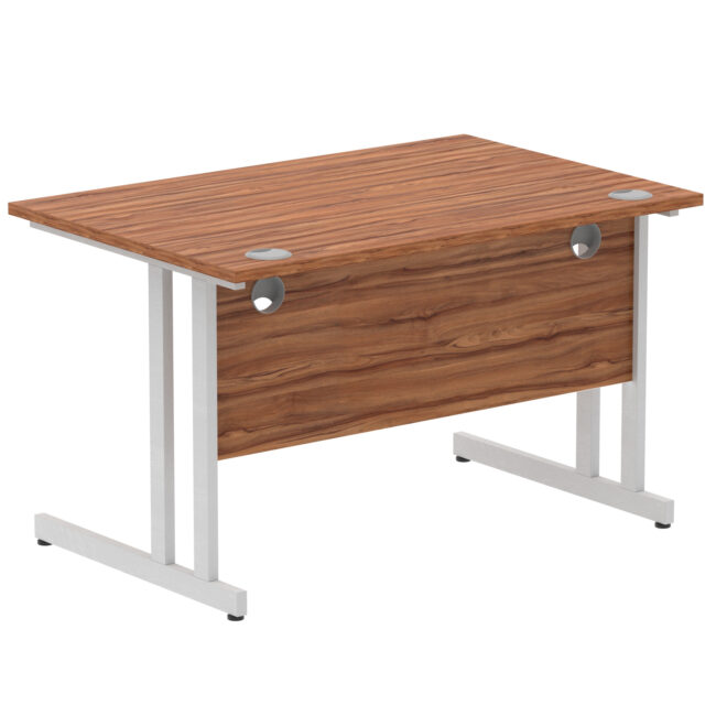 impulse 1200mm straight desk cantilever leg