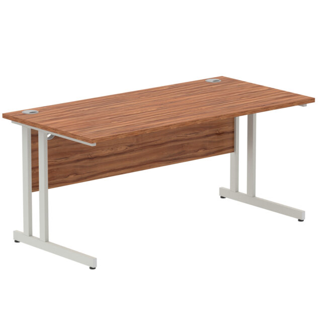 impulse 1600mm straight desk cantilever leg