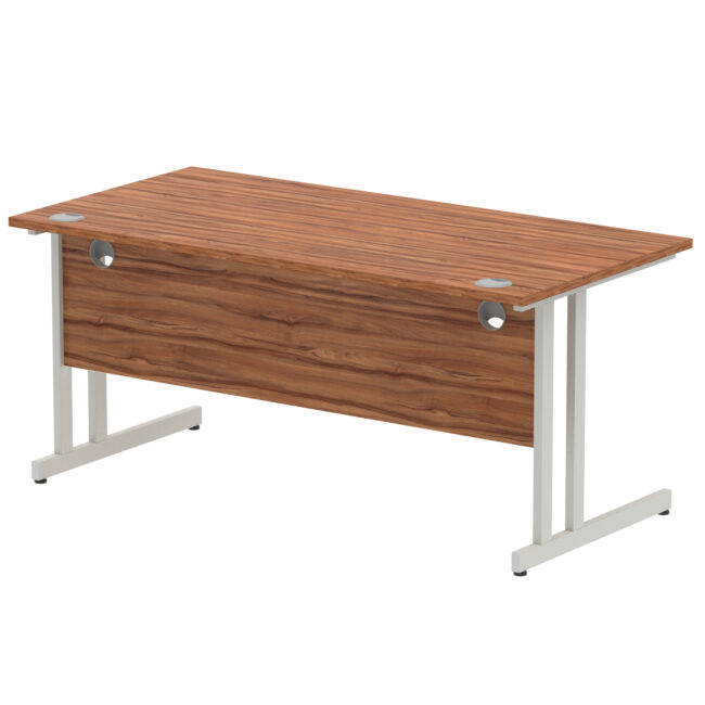 impulse 1600mm straight desk cantilever leg