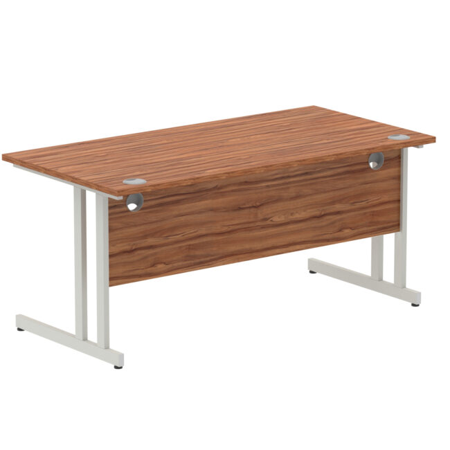 impulse 1600mm straight desk cantilever leg