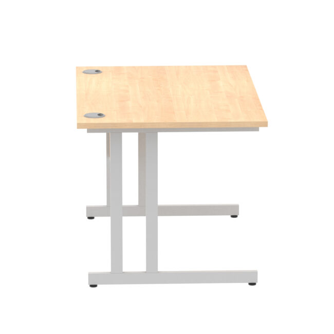 impulse 1200mm straight desk cantilever leg