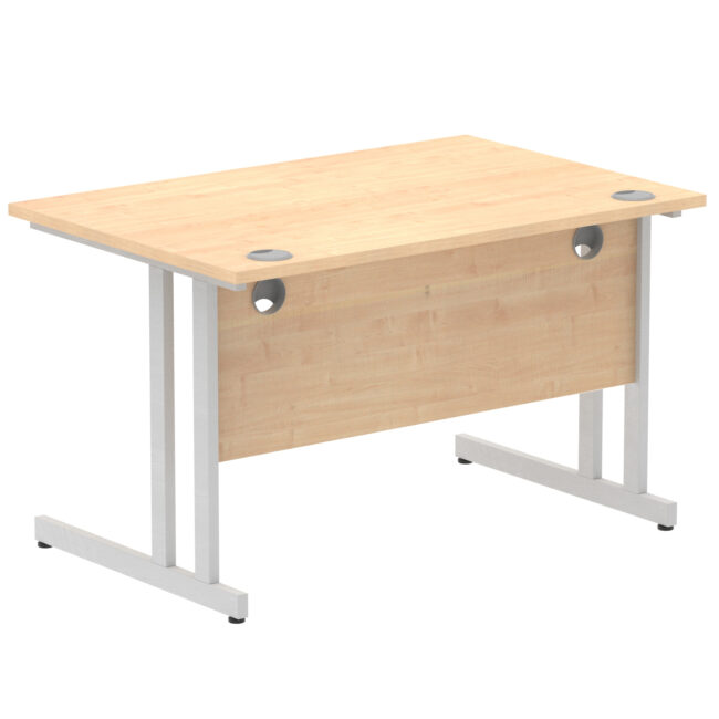 impulse 1200mm straight desk cantilever leg