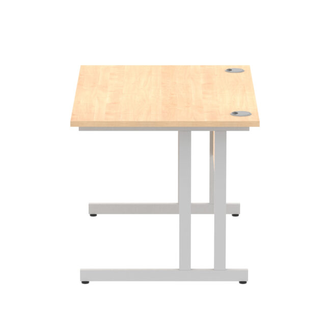 impulse 1200mm straight desk cantilever leg