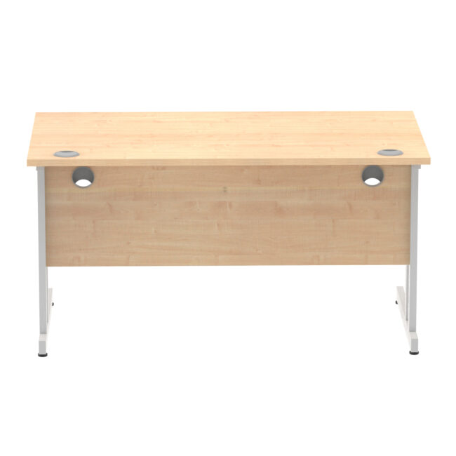 impulse 1400mm straight desk cantilever leg