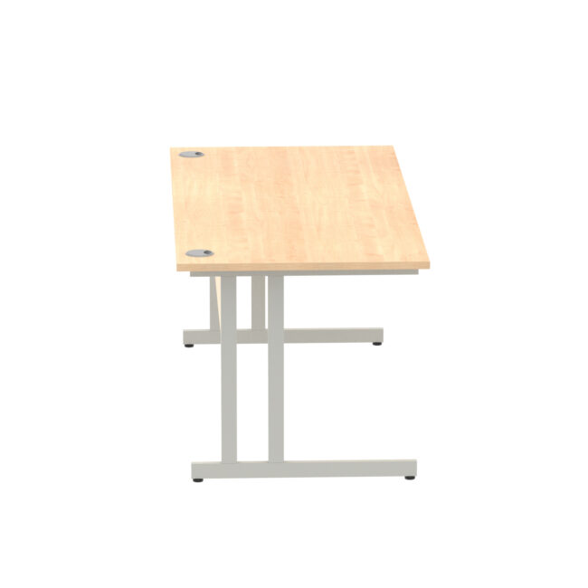 impulse 1800mm straight desk cantilever leg