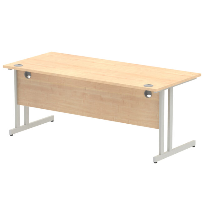 impulse 1800mm straight desk cantilever leg