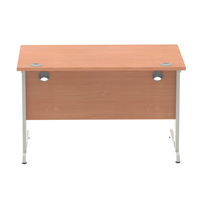 impulse 1200mm straight desk cable managed leg
