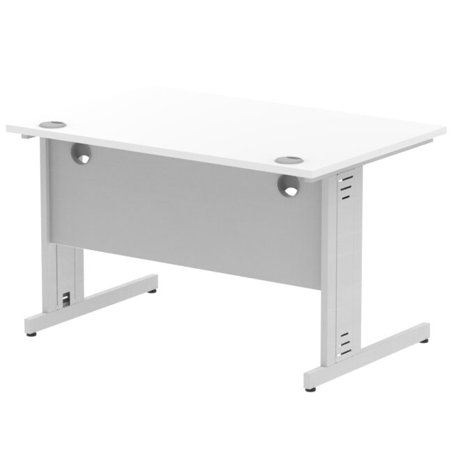 impulse 1200mm straight desk cable managed leg