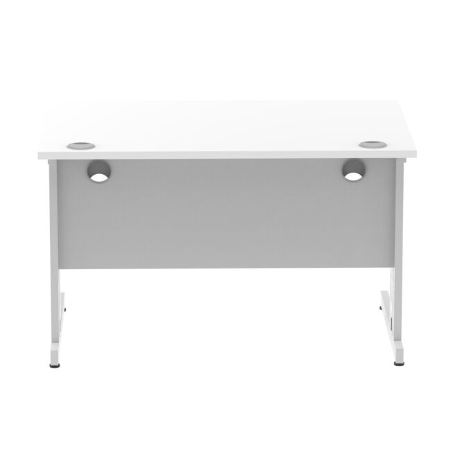 impulse 1200mm straight desk cable managed leg