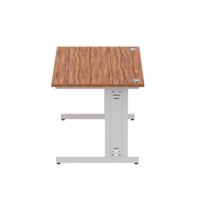 impulse 1600mm straight desk cable managed leg