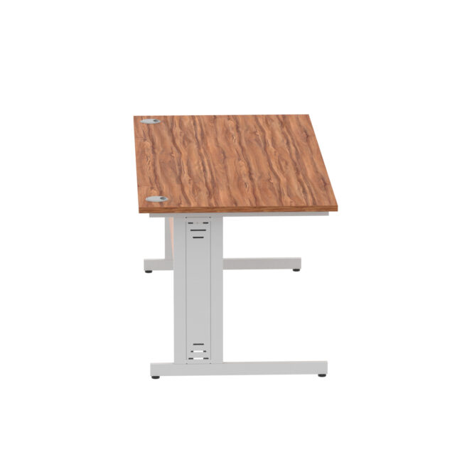 impulse 1800mm straight desk cable managed leg
