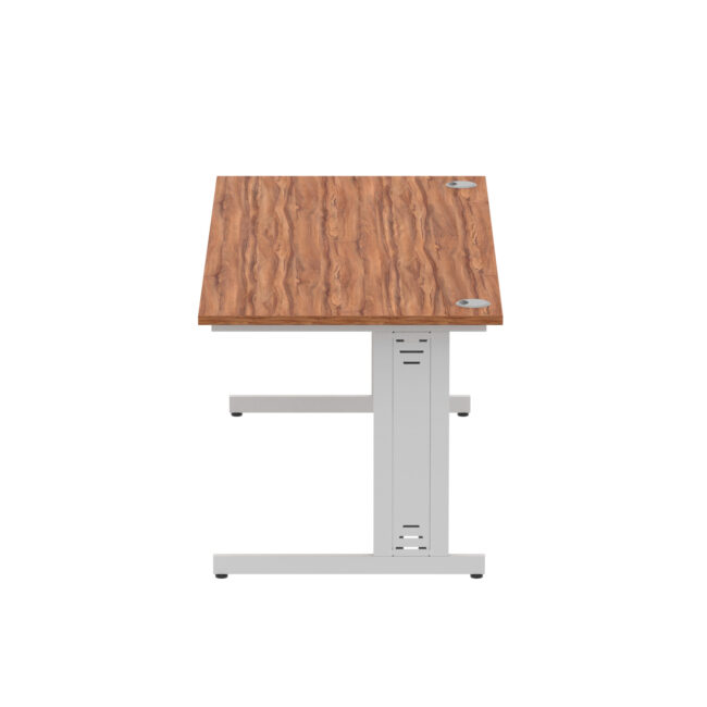 impulse 1800mm straight desk cable managed leg