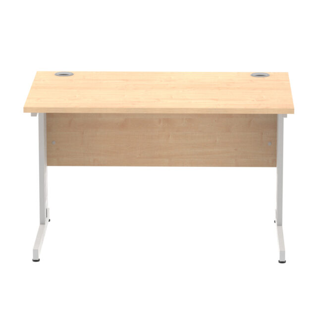 impulse 1200mm straight desk cable managed leg