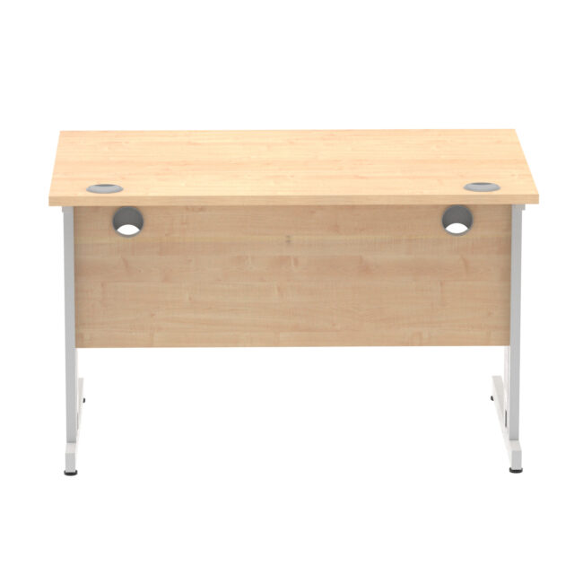 impulse 1200mm straight desk cable managed leg