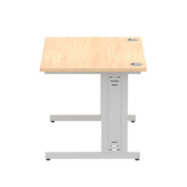 impulse 1200mm straight desk cable managed leg
