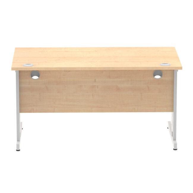 impulse 1400mm straight desk cable managed leg