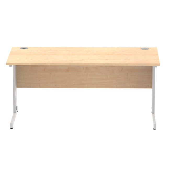 impulse 1600mm straight desk cable managed leg