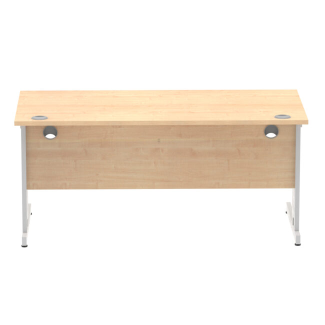 impulse 1600mm straight desk cable managed leg