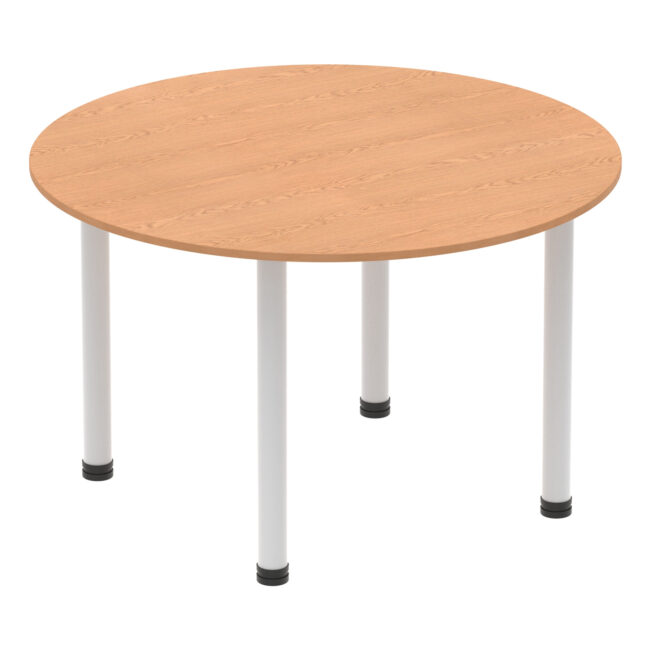 impulse round table with post leg