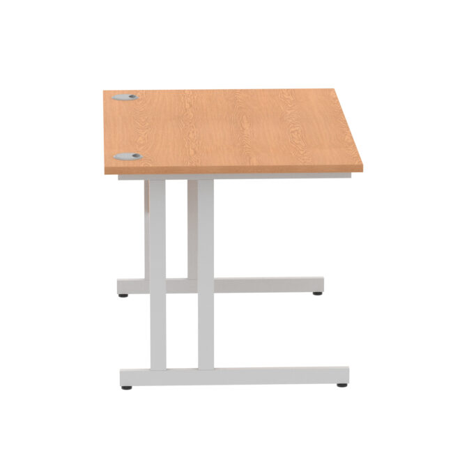 impulse 1200mm straight desk cantilever leg