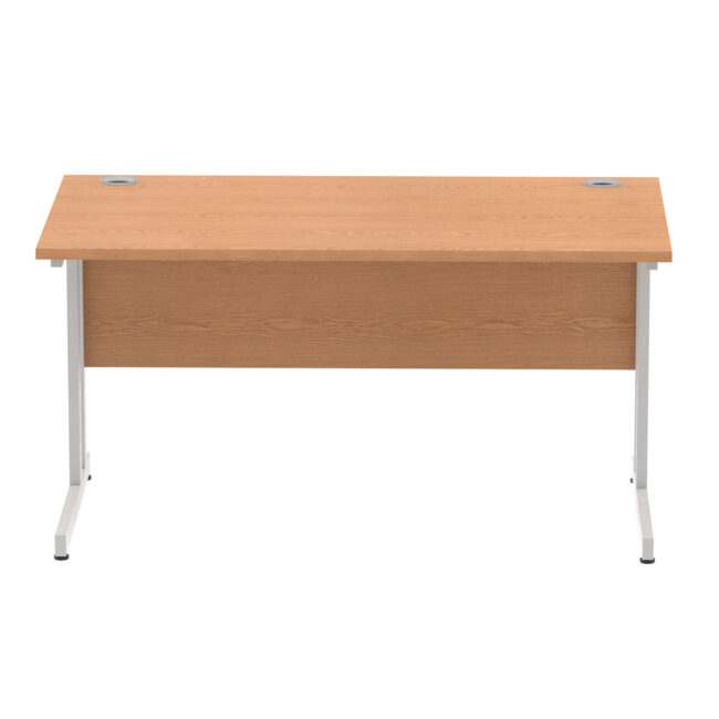 impulse 1400mm straight desk cantilever leg