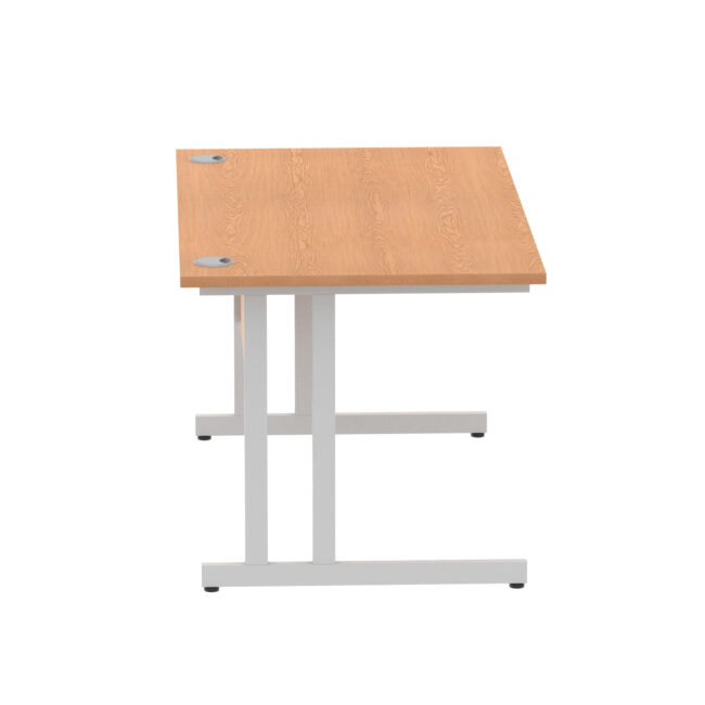 impulse 1400mm straight desk cantilever leg