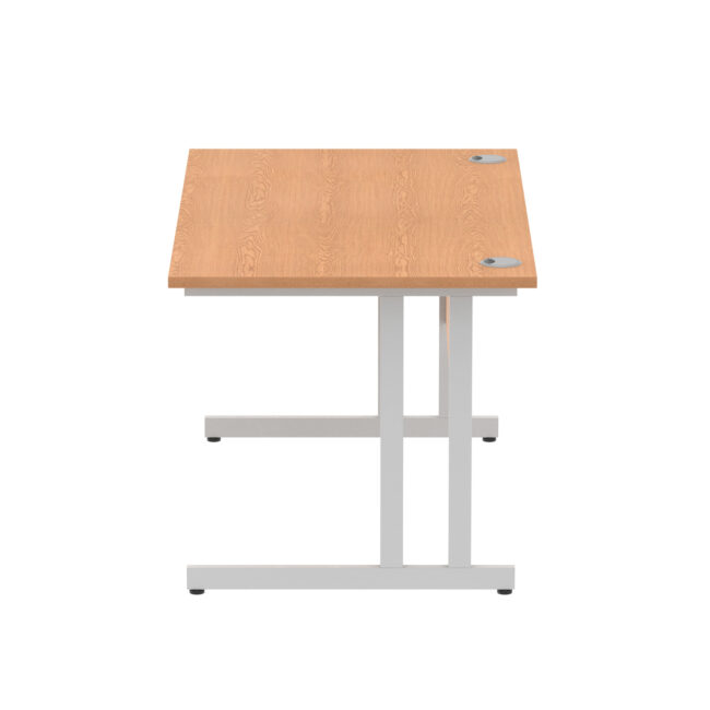 impulse 1400mm straight desk cantilever leg