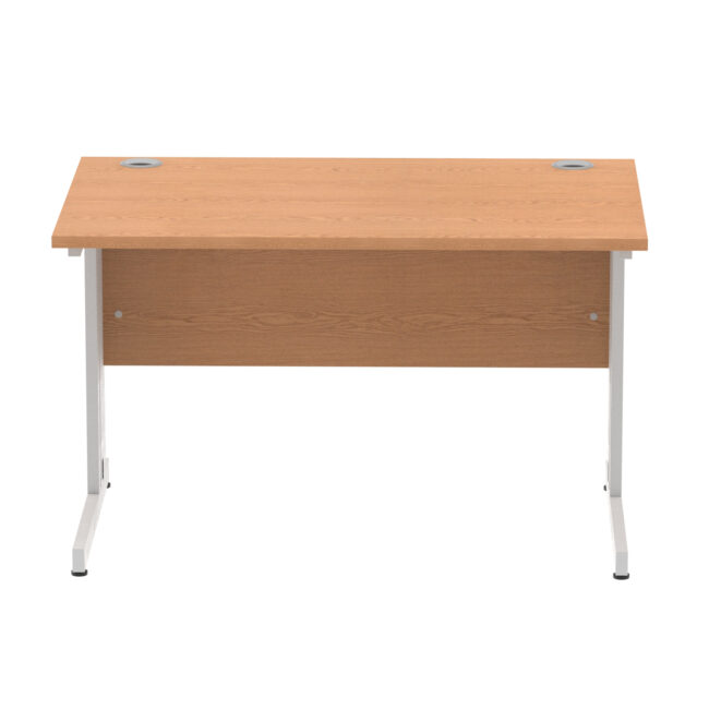 impulse 1200mm straight desk cable managed leg