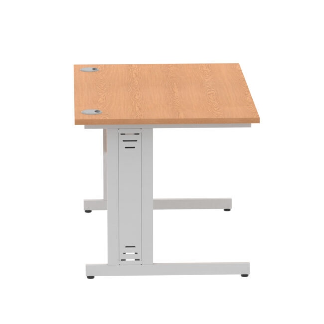 impulse 1200mm straight desk cable managed leg