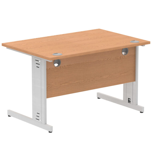 impulse 1200mm straight desk cable managed leg