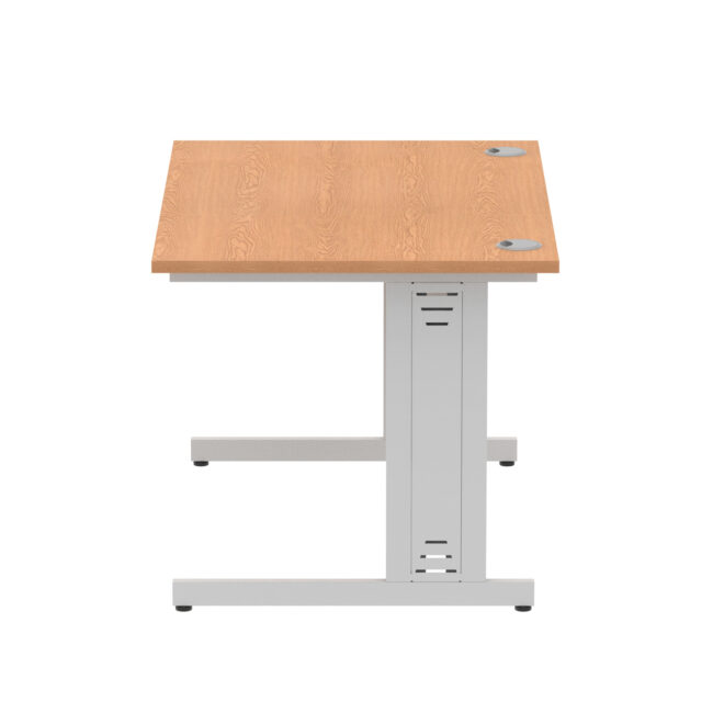 impulse 1200mm straight desk cable managed leg