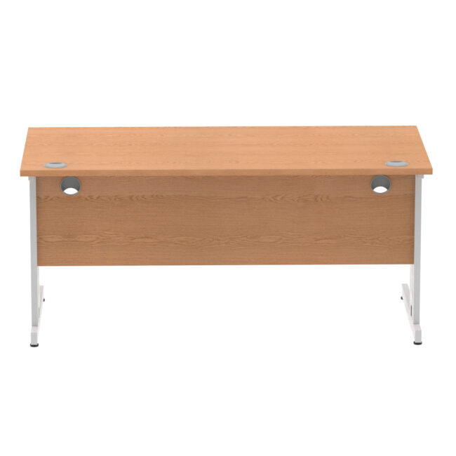 impulse 1600mm straight desk cable managed leg