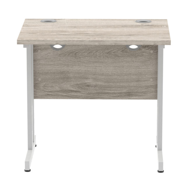 impulse 800mm slimline desk cantilever leg