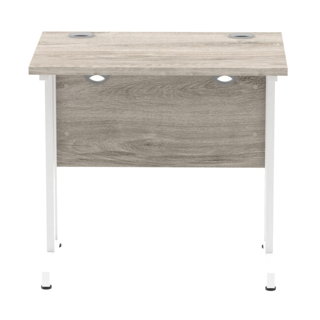 impulse 800mm slimline desk cantilever leg
