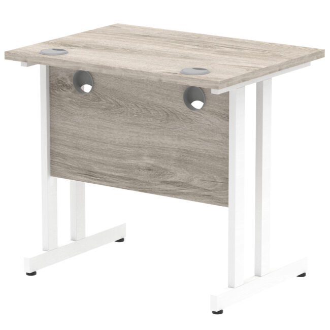 impulse 800mm slimline desk cantilever leg