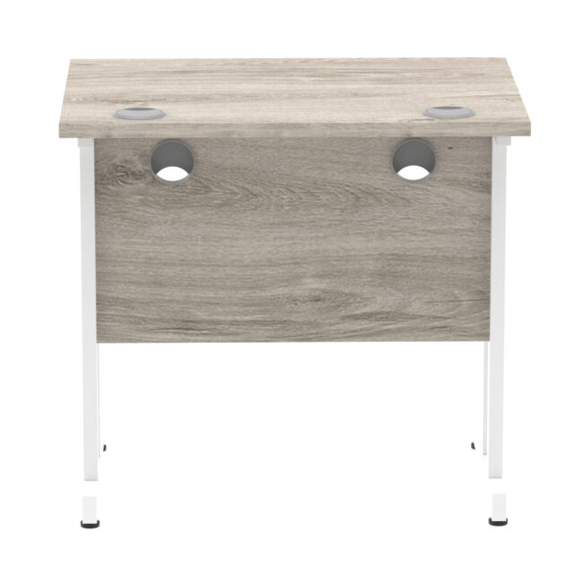 impulse 800mm slimline desk cantilever leg