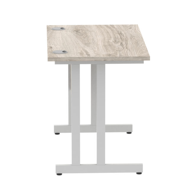 impulse 1000mm slimline desk cantilever leg