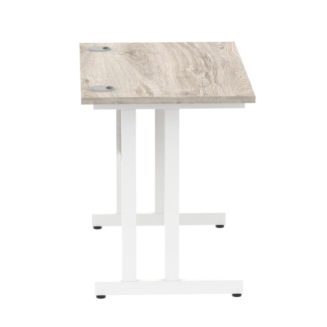 impulse 1000mm slimline desk cantilever leg