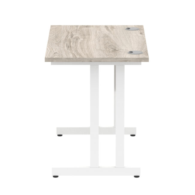 impulse 1000mm slimline desk cantilever leg