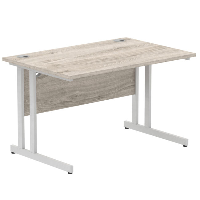 impulse 1200mm straight desk cantilever leg