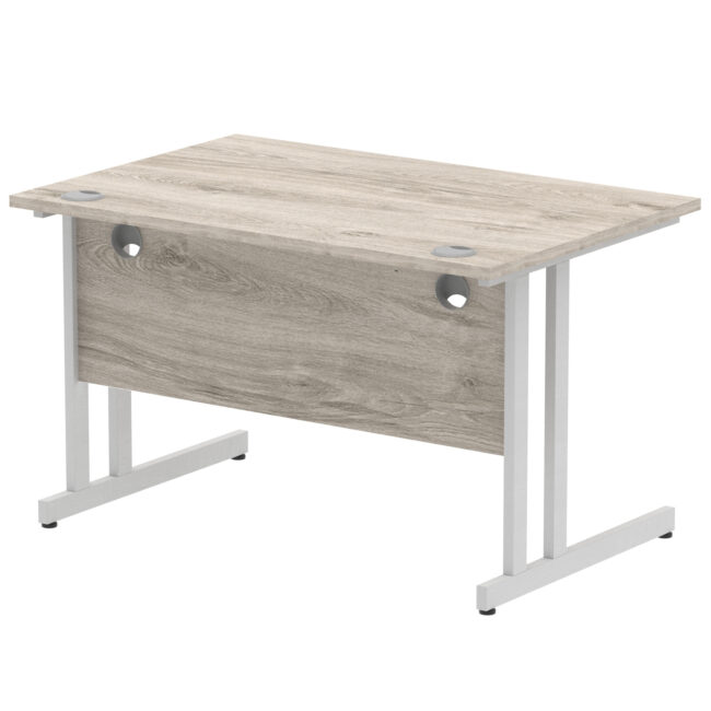 impulse 1200mm straight desk cantilever leg